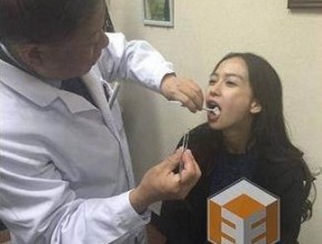 Angelababy and doctor Qi exam