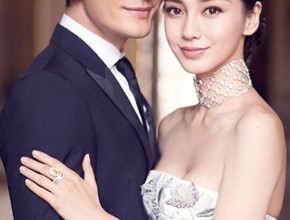 Huang Xiaoming and Angelababy wedding 2