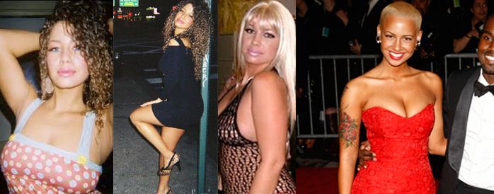 Amber Rose before and after plastic surgery Celebrity plastic surgery...