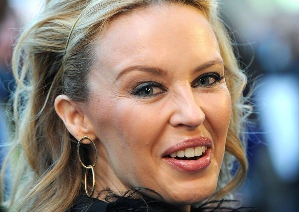 Kylie Minogue after plastic surgery