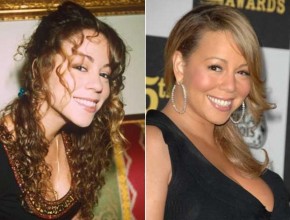 Mariah Carey before nad after plastic surgery