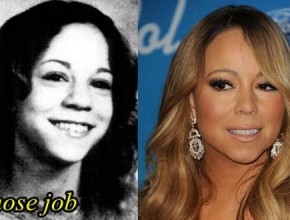 Mariah Carey before nad after nose job