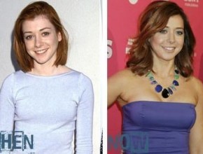 Alyson Hannigan before and after breast augmentation