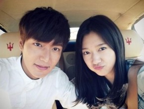 Park Shin Hye and Lee Min Ho