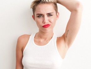 Miley Cyrus after plastic surgery