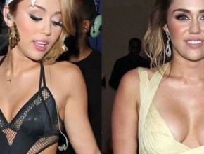Miley Cyrus breast augmentation