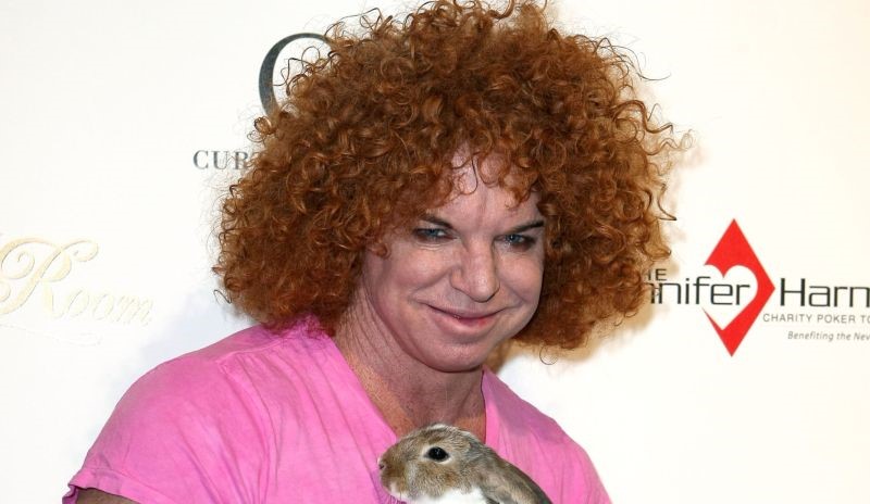 Carrot Top (Scott Thompson) Plastic surgery for ugly looks !