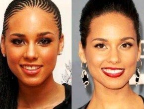 Alicia Keys before and after plastic surgery