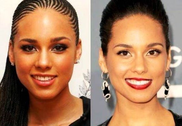 Alicia Keys before and after plastic surgery