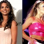 Britney Spears before and after breasts augmentation 01