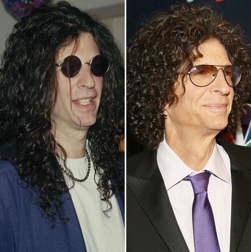 Howard Stern before and after nose job