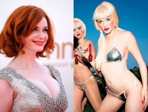 Christina Rene Hendricks before and after breast augmentation 02