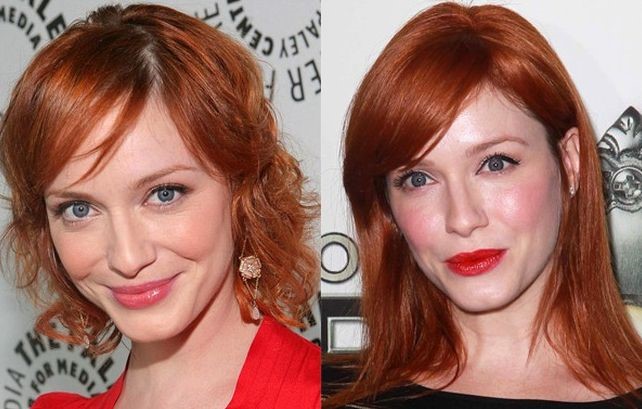Christina Rene Hendricks before and after nose job