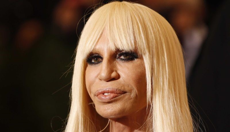 Donatella Versace too much plastic surgery make a disaster