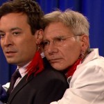 Jimmy Fallon and Harrison Ford