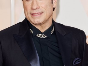 John Travolta after using Botox injections