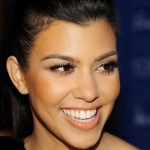 Kourtney Kardashian after nose job
