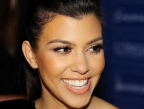 Kourtney Kardashian after nose job