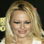 Pamela Anderson after eyelids and lips surgery