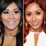 Snooki before and after plastic surgery, nose job and dental work