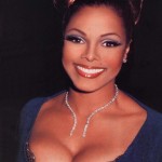 Janet Jackson after breast augmentation plastic surgery