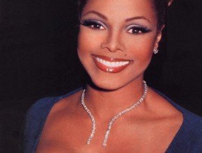 Janet Jackson after breast augmentation plastic surgery