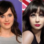 Zooey Deschanel before and after plastic surgery 02