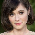 Zooey Deschanel before eyelid surgery