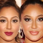 Adrienne Bailon after using Botox