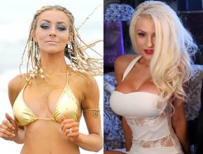 Courtney Stodden after breast augmentation