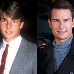 Tom Cruise then and now