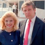 Donald and Ivana Trump before plastic surgery (9)