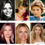Michelle Pfeiffer plastic surgery from 1975 to 2009