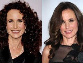 Andie Macdowell before and after plastic surgery 20