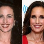Andie Macdowell before and after plastic surgery 21