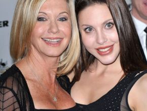 Chloe Lattanzi plastic surgery 4 with Olivia Newton John