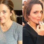 Drew Barrymore before an after plastic surgery 34