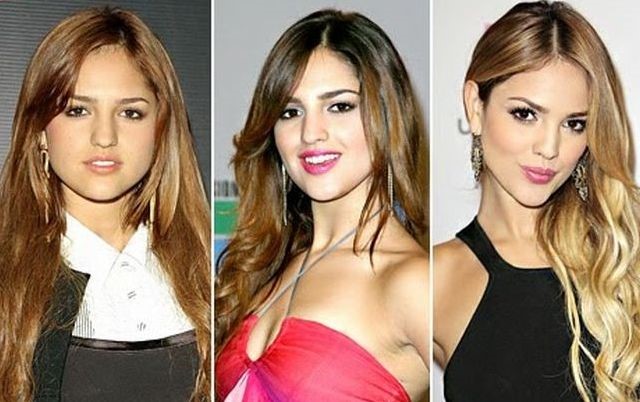 Eiza Gonzalez before and after plastic surgery 6.