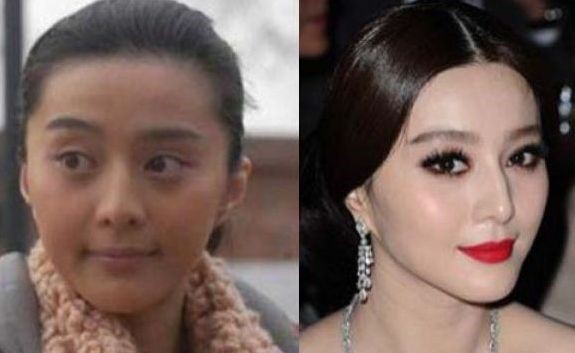 Fan Bingbing before and after plastic surgery 