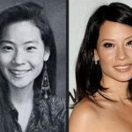 Lucy Liu before and after plastic surgery 5