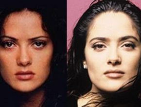 Salma Hayek before and after plastic surgery 43