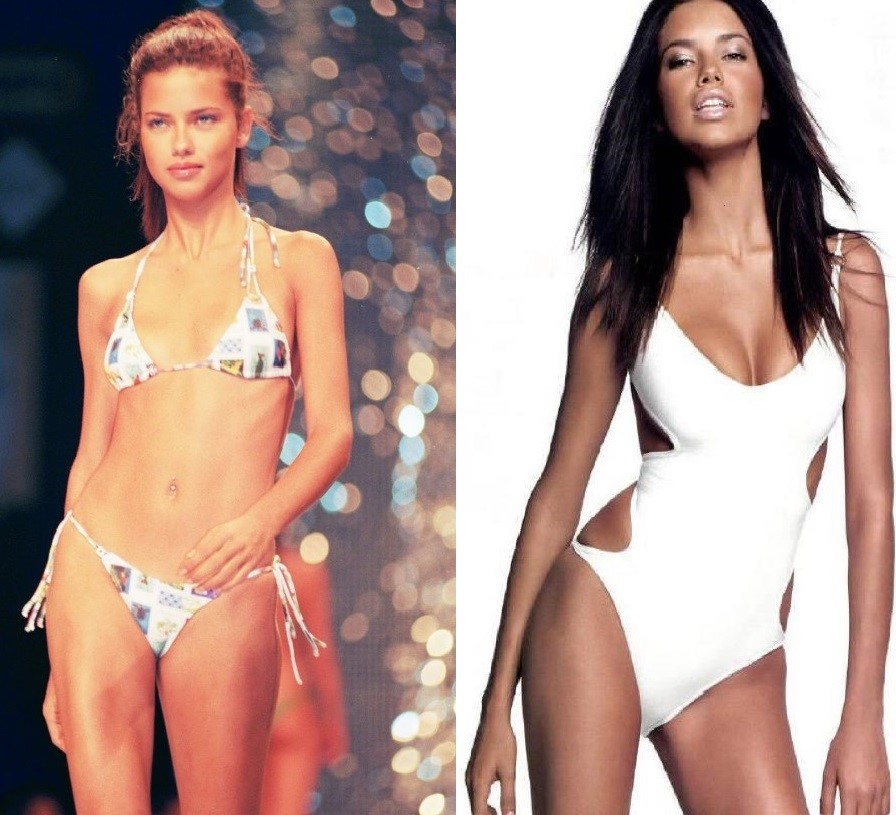 Adriana Lima before and after plastic surgery