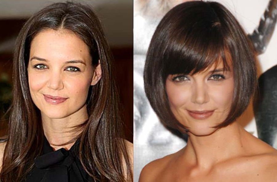 Katie Holmes before plastic surgery