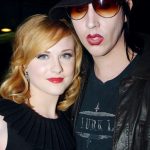 Evan Rachel Wood plastic surgery (12) with Marylin Manson