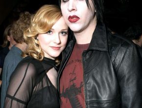 Evan Rachel Wood plastic surgery (13) with Marylin Manson