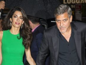 Amal Clooney plastic surgery (31) with George Clooney