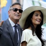 Amal Clooney plastic surgery (8) with George Clooney