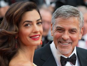 Amal Clooney plastic surgery with George Clooney (01)