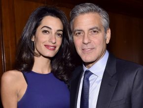 George Clooney plastic surgery (9) with Amal Clooney