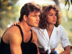 Jennifer Grey before plastic surgery (29) with Patrick Swayze